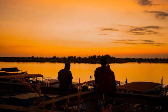 Phnom Krom E-Bike & Sunset Boat Tour